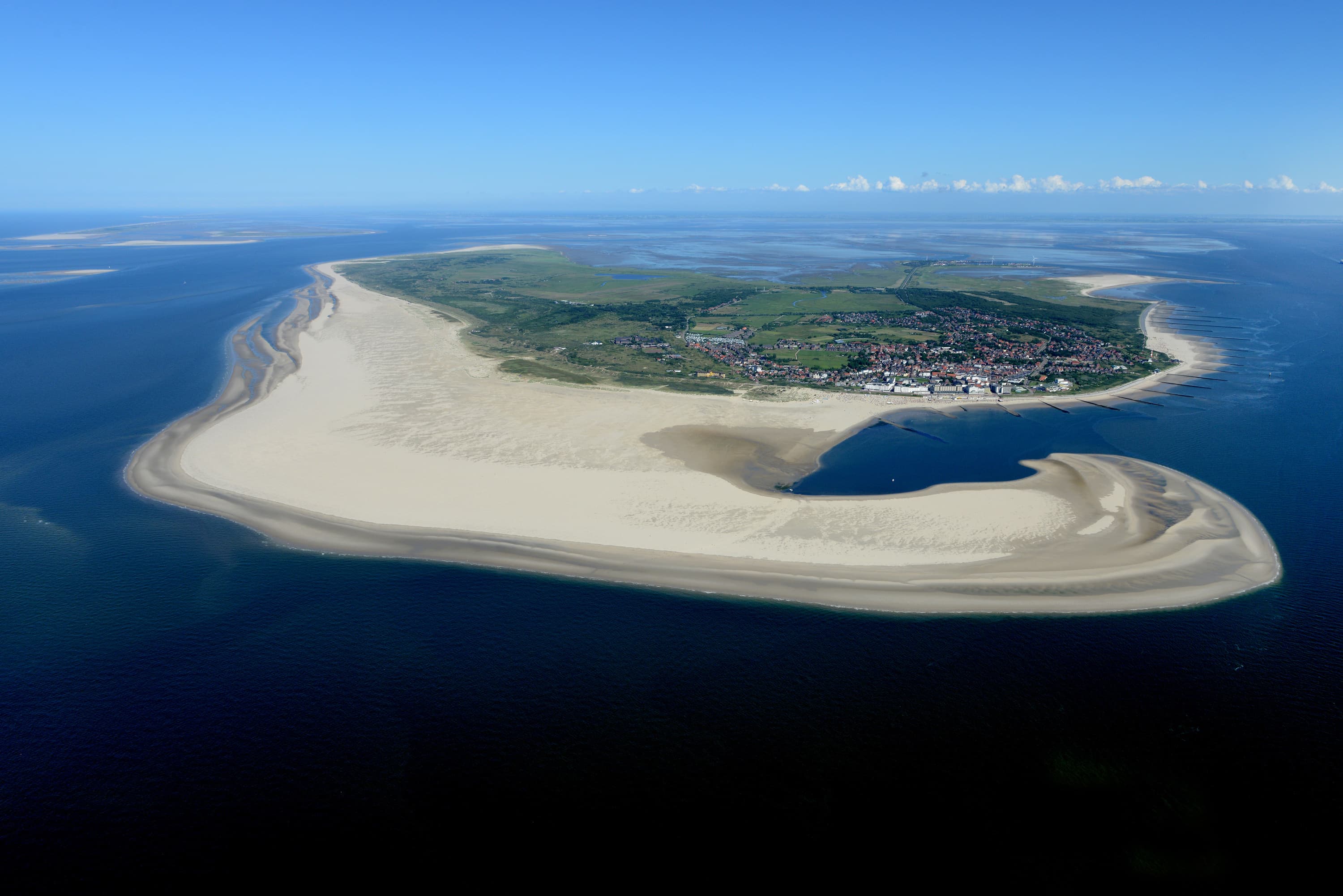 Het eiland Borkum in het kort