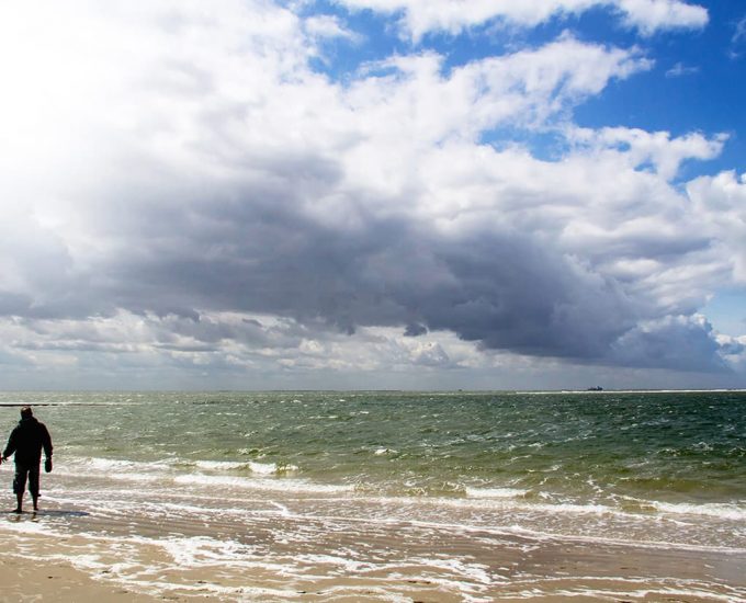 Ufer von Borkums Strand